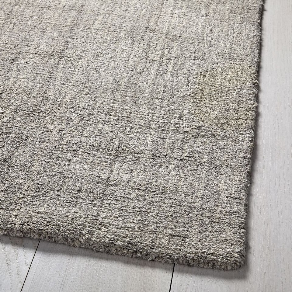 HandLoomed Shine Rug Grey west elm Australia
